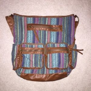 Printed Hobo Bag. Excellent Condition!